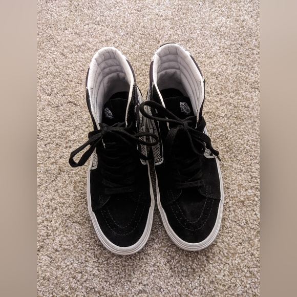 VANS Off The Wall high top Sk8-Hi lighting bolt | Women's 8 Mens 6.5 - Picture 6 of 8